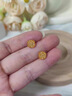 妙聚福方糖黃金耳釘女四葉草耳環(huán)耳飾直釘一對9999足金包銀送女友禮物 足方糖耳釘一對 金重0.4克【足+硬工藝】 曬單實(shí)拍圖