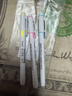 百樂(lè )（PILOT）【熱門(mén)商品】KIRE-NA奇麗奈雙頭熒光筆劃重點(diǎn)不暈染記號筆彩色熒光筆學(xué)生用標記筆文具手賬筆 5色 曬單實(shí)拍圖