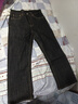 Mbbcar701原創(chuàng  )設計美式復古赤耳丹寧牛仔褲 阿美咔嘰原色直筒MBBCAR窄幅 洗水黑 32 曬單實(shí)拍圖