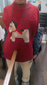 多多家男童拜年服兒童冬季卡通小馬本命年套頭線(xiàn)衫保暖舒適洋氣新年毛衣 曬單實(shí)拍圖