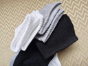 【品質(zhì)耐穿襪子】新款中筒襪防滑束腰男運動(dòng)襪親膚吸汗純色黑白襪 【5色混發(fā)】 3雙 均碼 曬單實(shí)拍圖