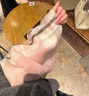 viney羊毛格子圍巾女冬季保暖圍脖情侶披肩生日新年禮物送女友老婆 【灰粉色禮盒裝】實(shí)用高顏值 高級感時(shí)尚品牌長(cháng)款護頸披風(fēng) 曬單實(shí)拍圖