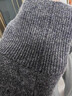 麥檬【立領(lǐng)兩穿】MM復古軟糯0壓感羊毛羊針織衫開(kāi)衫上衣26新品 翻領(lǐng)-灰色5GA934811-1 L 曬單實(shí)拍圖