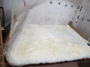 加大羊皮床墊皮毛一體雙人褥子冬季加厚防潮保暖床毯家用長(cháng)毛床毯 白色 澳洲羔羊皮毛 1.5x2米 曬單實(shí)拍圖