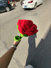 黛莉森情人節禮物毛線(xiàn)編織仿真花巨無(wú)霸玫瑰花束成品送女友閨蜜生日禮物 曬單實(shí)拍圖