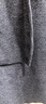對白（DUIBAI）miu系灰色針織套裝裙女2025冬新款圓領(lǐng)開(kāi)衫背心裙氣質(zhì)兩件套 深灰色 M 曬單實(shí)拍圖