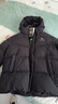 雅鹿【熱核】黑色羽絨服男冬季加厚2025新款高充絨東北防寒服外套 曬單實(shí)拍圖