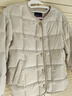 PRICH【90%鵝絨】時(shí)尚圓領(lǐng)菱格絎線(xiàn)輕盈保暖羽絨服2025冬季新款新年 39象牙白色 S 160 曬單實(shí)拍圖