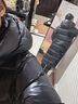 500克鵝絨東北哈爾濱黑金長(cháng)款過(guò)膝羽絨服情侶男女款極寒零下40度 黑色男女同款白鵝絨極寒保暖 單件 L 建議115-135斤【充絨526克】 曬單實(shí)拍圖