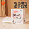 新貝防溢乳墊哺乳期一次性超薄產(chǎn)后100P溢乳墊防漏乳墊透氣溢奶墊乳貼 100片裝 超輕薄羽感輕柔1盒 曬單實(shí)拍圖