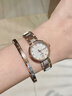 金仕盾（JIN SHI DUN）原裝進(jìn)口瑞士認證品牌女士手表防水石英表女款輕奢小巧貝母盤(pán)腕表 曬單實(shí)拍圖