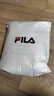 FILA斐樂(lè )兒童童裝棉羽2025年冬季女童小童輕薄運動(dòng)連帽羽絨服 云白色-WT 130 曬單實(shí)拍圖