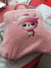 蘇念熱水袋注水加厚防爆暖手暖腳熱敷暖肚子可愛(ài)女學(xué)生被窩專(zhuān)用暖水袋 【粉大眼鹿】2000ml特大號可拆洗 曬單實(shí)拍圖