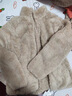 優(yōu)衣庫童裝男童女童長(cháng)絨搖粒絨拉鏈茄克長(cháng)袖外套478168 478168/31米色 160 曬單實(shí)拍圖