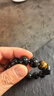中國黃金招財貔貅手鏈男黑曜石手串男生日禮物送男友心經(jīng)護身符周年紀念日 招財貔貅心經(jīng)黑曜石手串-14mm 曬單實(shí)拍圖