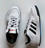 adidas ENTRAP美式校園風(fēng)運動(dòng)少年感復古籃球風(fēng)板鞋男女阿迪達斯   白色/黑色   41 曬單實(shí)拍圖