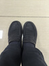 奧康（Aokang）商務(wù)休閑鞋軟底一腳蹬懶人鞋男士增高駕車(chē)鞋 紳士黑    43    曬單實(shí)拍圖