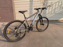 SYKEE山地自行車(chē)成人男款減震女士變速單車(chē)青少年學(xué)生越野油牒公路賽車(chē) 隕石灰-鋁架-輻條輪-油牒 26寸【適合身高160-180CM】 27速【已投保太平洋質(zhì)量責任險】 曬單實(shí)拍圖