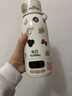 孕貝便攜式恒溫杯F18Y 恒溫水壺燒水杯嬰兒外出沖奶恒溫水杯500ml 曬單實(shí)拍圖