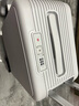 babycare電動(dòng)行李箱智能拉桿箱可坐騎登機旅行箱男女騎行箱 20英寸時(shí)光銀 曬單實(shí)拍圖