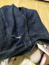 【加絨加厚】2026新款彎刀褲寬松秋冬爆款牛仔褲顯瘦高腰闊褲子 復古藍 【加絨加厚】 31 【建議135-145斤】 曬單實(shí)拍圖