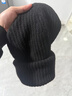 啄木鳥(niǎo)毛線(xiàn)帽子女秋冬季針織帽保暖護耳帽寬松冷帽加厚含羊毛堆堆棉帽 曬單實(shí)拍圖
