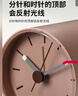 宜家（IKEA）BONDTOLVAN奔德托鬧鐘粉色時(shí)尚裝飾臥室現代家用鐘表 鬧鐘模擬/淺粉色8x9cm 曬單實(shí)拍圖