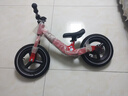 飛鴿兒童平衡車(chē)1-3-6歲男女小孩滑行無(wú)腳踏自行車(chē)寶寶兩輪滑步車(chē)禮物 12寸鎂合金一體充氣輪【中國紅】 曬單實(shí)拍圖
