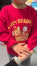 巴布豆寶寶過(guò)年衣服兒童加絨套裝馬年本命年男女童紅色洋氣保暖拜年服 紅 刺繡馬巴布+黑 喜樂(lè )馬巴布X 100 曬單實(shí)拍圖