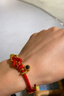 峨眉山紅繩投影手繩生肖款編繩紅繩本命佛馬年太歲手鏈本命年禮物 曬單實(shí)拍圖