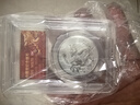 現貨 龍年銀幣紀念幣2025年中國龍銀幣紀念幣中國龍錢(qián)幣31.104克 信泰紅標（編號無(wú)347） 曬單實(shí)拍圖