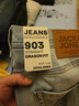 杰克·瓊斯（JACK&JONES）男裝26年新款春夏季【涼感】牛仔褲男903直筒休閑顯腿長(cháng)牛仔褲子 C42淺牛仔藍 常規 33 180 W33/L32 曬單實(shí)拍圖