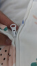 七彩博士嬰幼兒分腿睡袋冬季加厚保暖純棉寶寶防踢被子1-3-6歲童L碼160g藍 曬單實(shí)拍圖