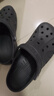 卡駱馳（CROCS）【采銷(xiāo)直播】貝雅洞洞鞋男鞋女鞋輕便耐磨一腳蹬拖鞋休閑鞋|10126 黑色-001 44 (280mm) 曬單實(shí)拍圖