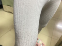 北極絨兒童打底褲女童白色連褲襪女寶寶春秋保暖大童外穿舞蹈襪打底包腳 曬單實(shí)拍圖