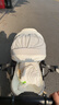 酷貝樂(lè )（coballe）嬰兒車(chē)0-3歲用折疊可坐可躺減震遛娃神器輕便溜娃新生兒寶寶推車(chē) 極光白(輕巧便攜+全罩遮陽(yáng)) 曬單實(shí)拍圖