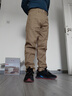 馬登工裝美式復古原漿丹寧牛仔褲男秋季赤耳原牛男士直筒褲休閑長(cháng)褲子 卡其色 32 曬單實(shí)拍圖