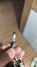 博友（BO YOU）創(chuàng  )意鈦合金鑰匙扣圈環(huán)居家常備家用掛扣高級汽車(chē)鑰匙扣男生精致配 曬單實(shí)拍圖