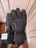 戰術(shù)鳥(niǎo)(3M)新雪麗棉男士冬季保暖手套騎行防寒防水大碼觸屏 黑色 曬單實(shí)拍圖