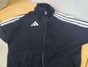 阿迪達斯（adidas）外套男2026春季新款針織立領(lǐng)夾克外套防風(fēng)棉質(zhì)運動(dòng)服 黑白 M 曬單實(shí)拍圖
