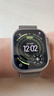 Apple/蘋(píng)果 Watch Ultra 3 智能手表蜂窩款49毫米原色鈦金屬表殼原色鈦金屬米蘭尼斯表帶L MF0G4CH/B 曬單實(shí)拍圖