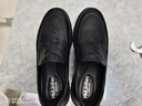 木林森（MULINSEN）皮鞋男真皮軟面正裝商務(wù)休閑鞋春秋季圓頭一腳蹬軟底爸爸鞋中老年 DY-ZK236132黑色 42 曬單實(shí)拍圖
