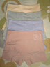 錦度（jindu）平角內褲女士純棉襠高腰收腹安全女式四角短褲 杏+蘭+灰+豆沙 L 曬單實(shí)拍圖