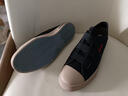 普步仕品牌一腳蹬懶人帆布鞋男2025年秋季新款板鞋潮流透氣老北京鞋子男 黑卡 43 曬單實(shí)拍圖