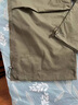 MAGIOPY奢侈高端品牌男裝美式復古休閑褲男春秋傘兵褲男寬松直筒闊腿長(cháng)褲 軍綠色 S 適合90-110斤 曬單實(shí)拍圖