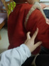 矢颯男童漢服新年喜慶拜年服冬裝過(guò)年寶寶中國風(fēng)紅色喜慶棉服周歲禮服 龍吟套裝+帽子 90 【原創(chuàng  )設計】 曬單實(shí)拍圖