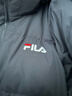 FILA 斐樂(lè )官方女子羽絨服2025年冬季中長(cháng)款連帽防寒保暖鴨絨外套 曬單實(shí)拍圖