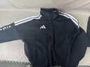 阿迪達斯（adidas）外套男2026春季新款針織立領(lǐng)夾克外套防風(fēng)棉質(zhì)運動(dòng)服 黑白 3XL 曬單實(shí)拍圖