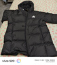 阿迪達斯（adidas）中長(cháng)款羽絨外套女裝 冬季新款外套戶(hù)外防寒加厚保暖羽絨服 JG3855 2XL 曬單實(shí)拍圖
