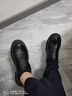 Walker Shop高檔皮鞋男款2026新款時(shí)尚潮流商務(wù)正裝鞋舒適軟底大頭休閑皮鞋 高檔黑色【正品男鞋 空運速達】 40 曬單實(shí)拍圖